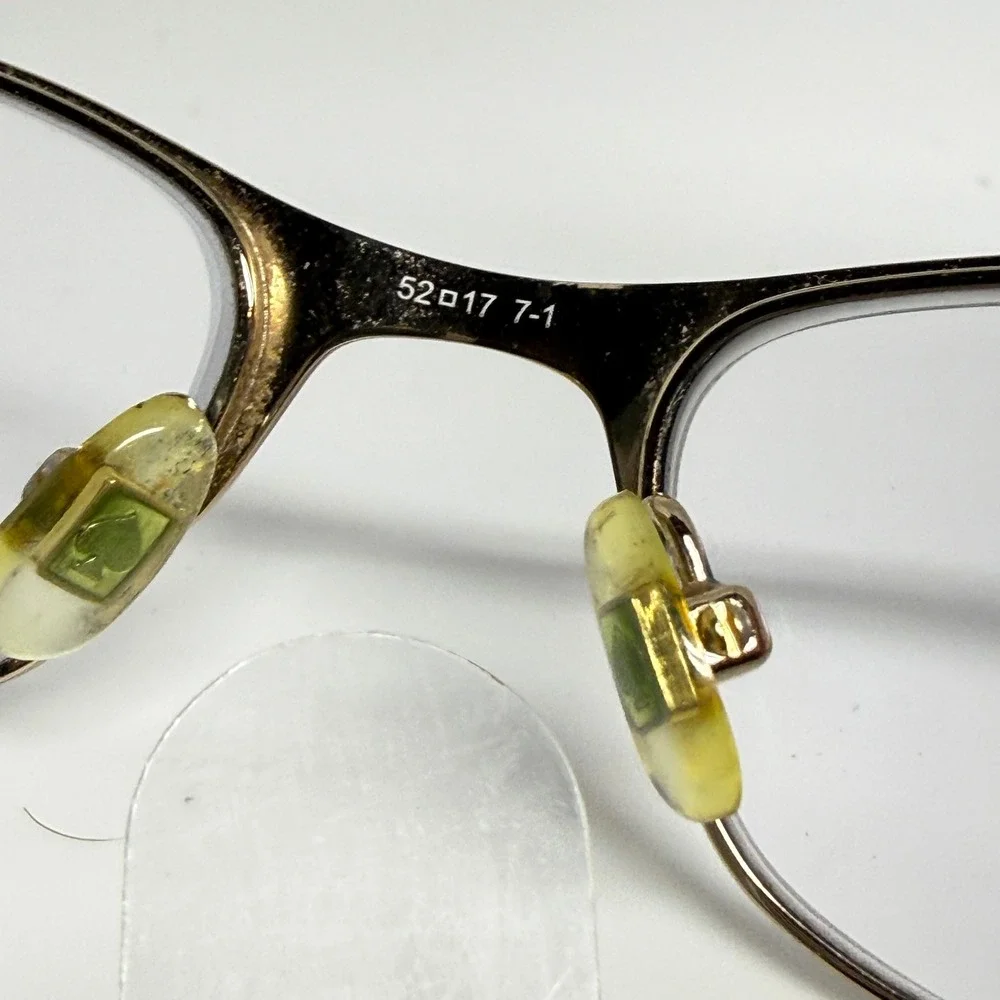 Kate Spade‎ Ambrosette DA4 Blue Polka Dot Eyeglasses Frames 52 17 135 22097